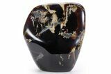 Tall Free-Standing Polished Indonesian Blue Amber #359563-2